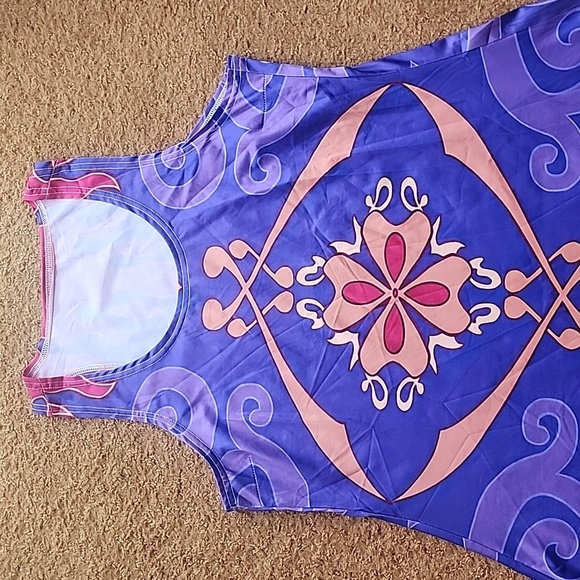 Magic Carpet Aladdin Inspired Sleeveless Dress - Size Small - RunDisney - Picture 2 of 13